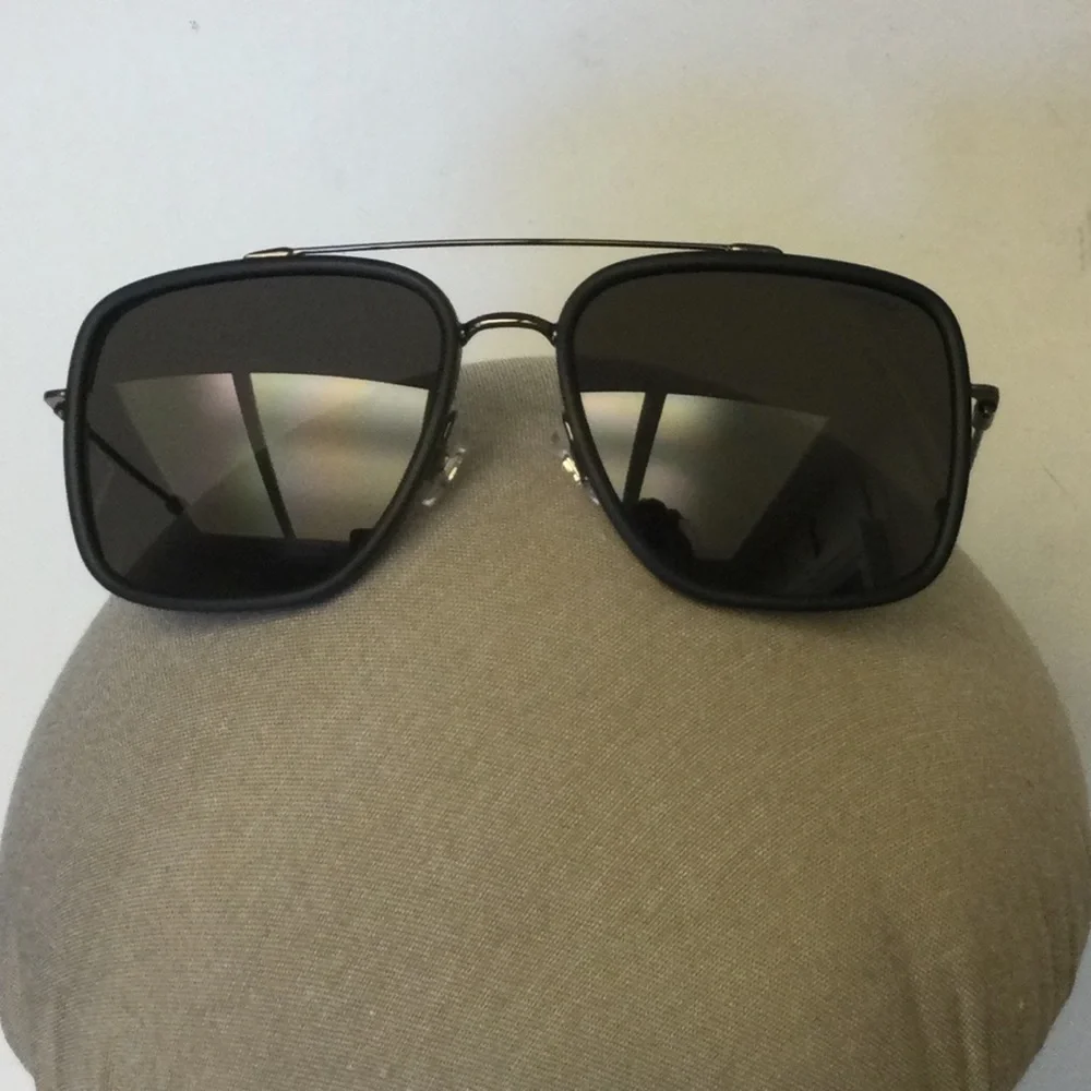 CARRERA 207/S V81IR Dark Ruthenium/Grey 57-18-145mm MENS SUNGLASSES NWOT